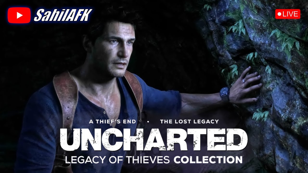🔴 Uncharted 4 a thief's end Full Gameplay Walkthrough Hindi | SahilAFK #uncharted4 #actionadventure