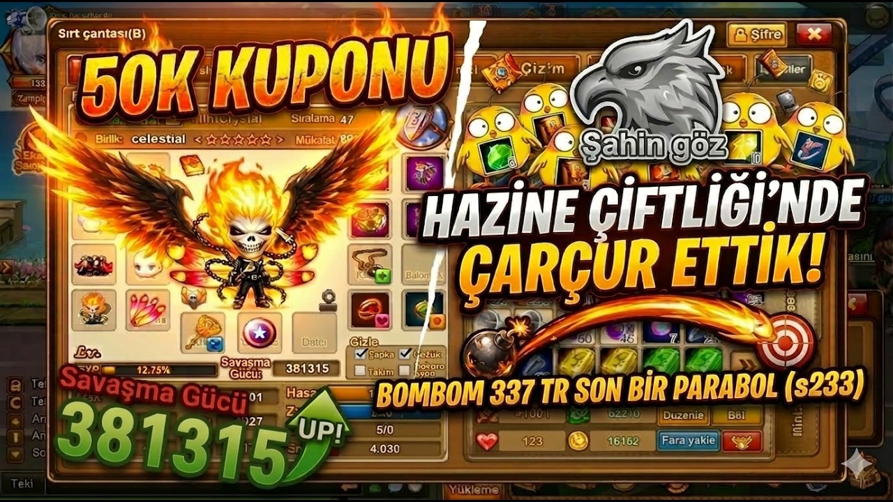 Bombom 337 Tr Son Bir Parabol (s233) #işbirliği !kod !sorumvar