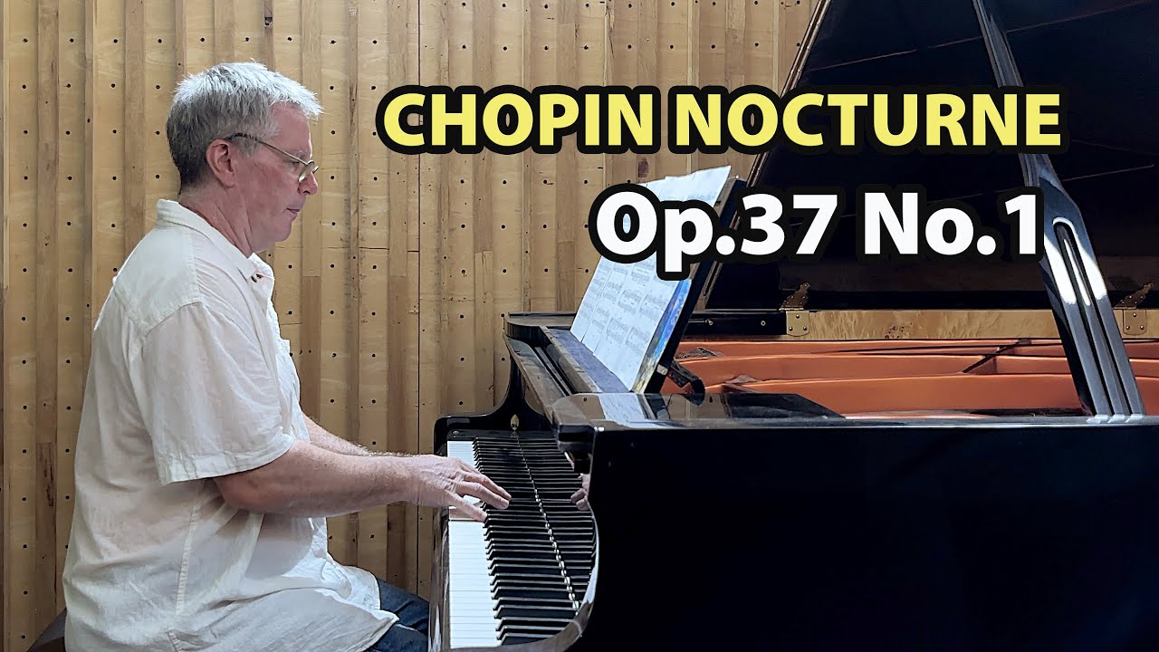 Chopin Nocturne Op.37 No.1 - Paul Barton, FEURICH 218 piano