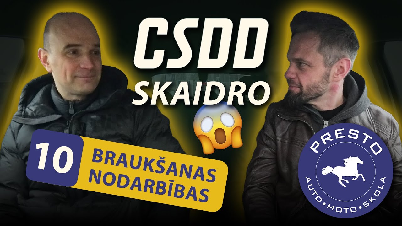 CSDD skaidro: 10 minimālās braukšanas nodarbības - vai ar to pietiek eksāmena kārtošanai?