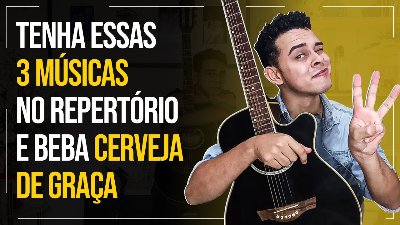3 Musicas Fáceis No Violão Pra Ganhar Cerveja de Graça No Bar
