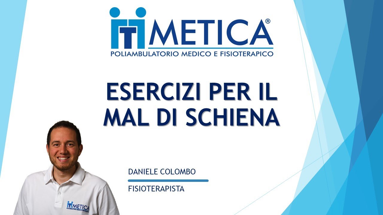 Esercizi di fisioterapia per il mal di schiena che tutti possono fare a casa