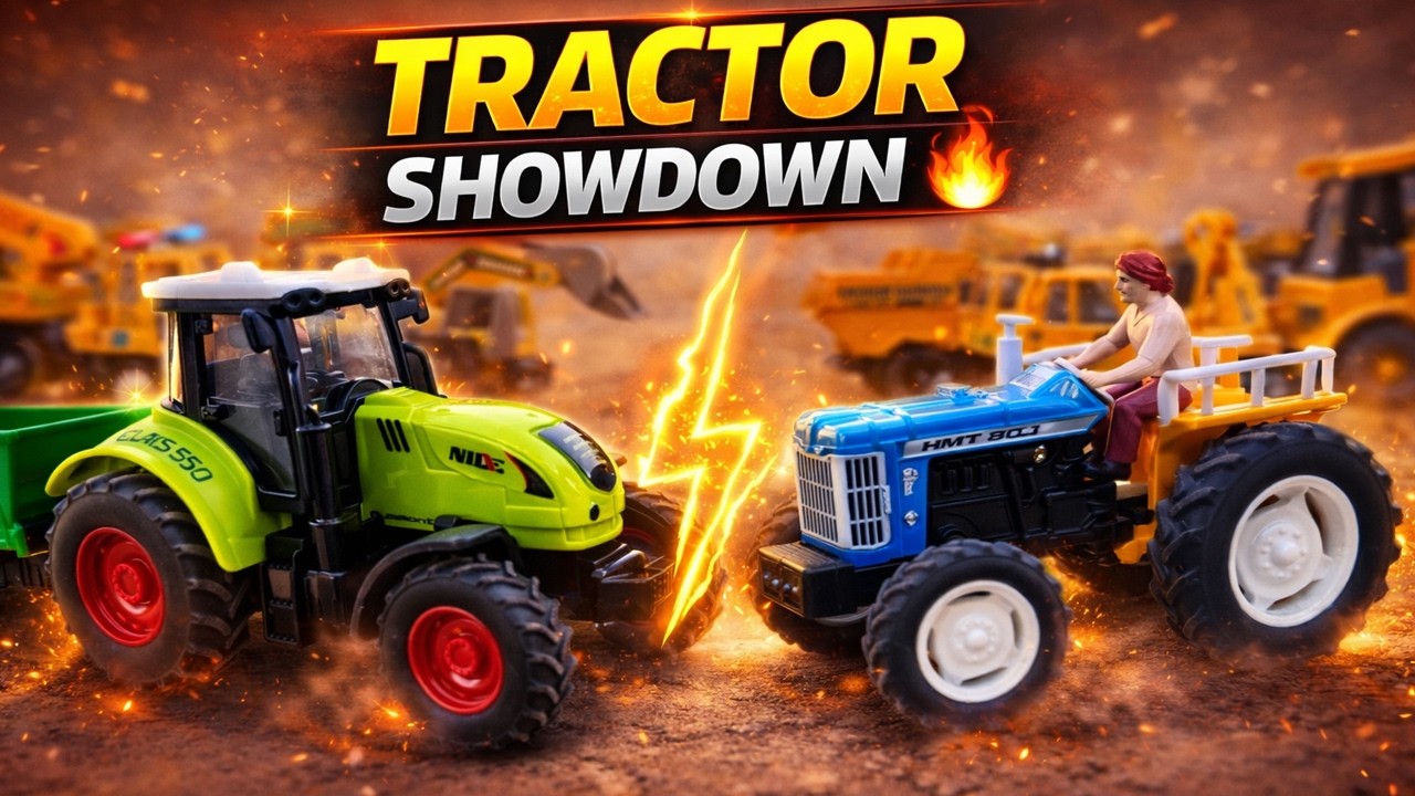 Day - 4 | Die Tractor Models Video Showdown | HMT 785 | Class 650 | Farming Tractor | 