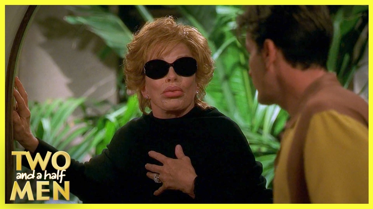 Everyone Has Something to Say About Evelyn’s New Lips | Two and a Half Men