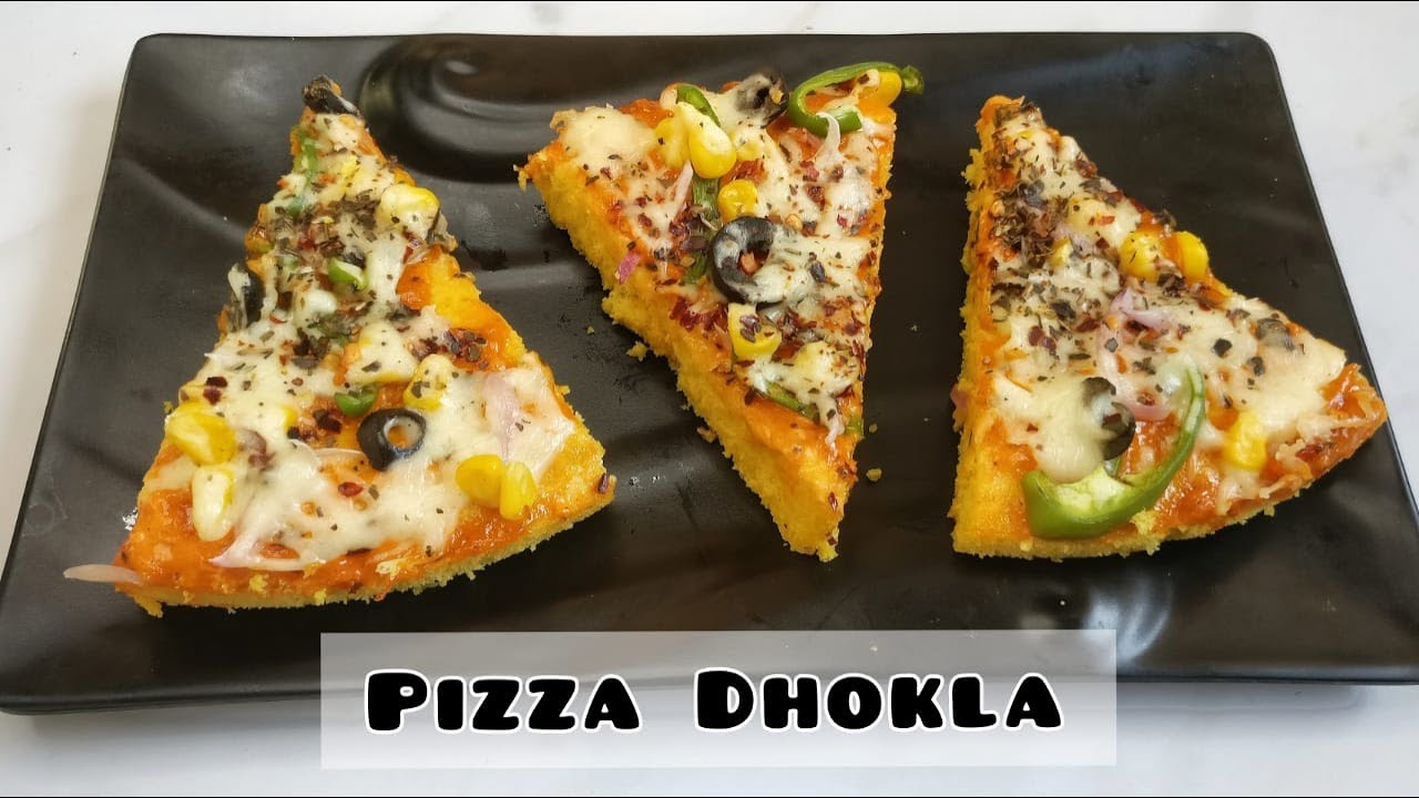 Pizza Dhokla I Fusion Dhokla I Dhokla Recipe