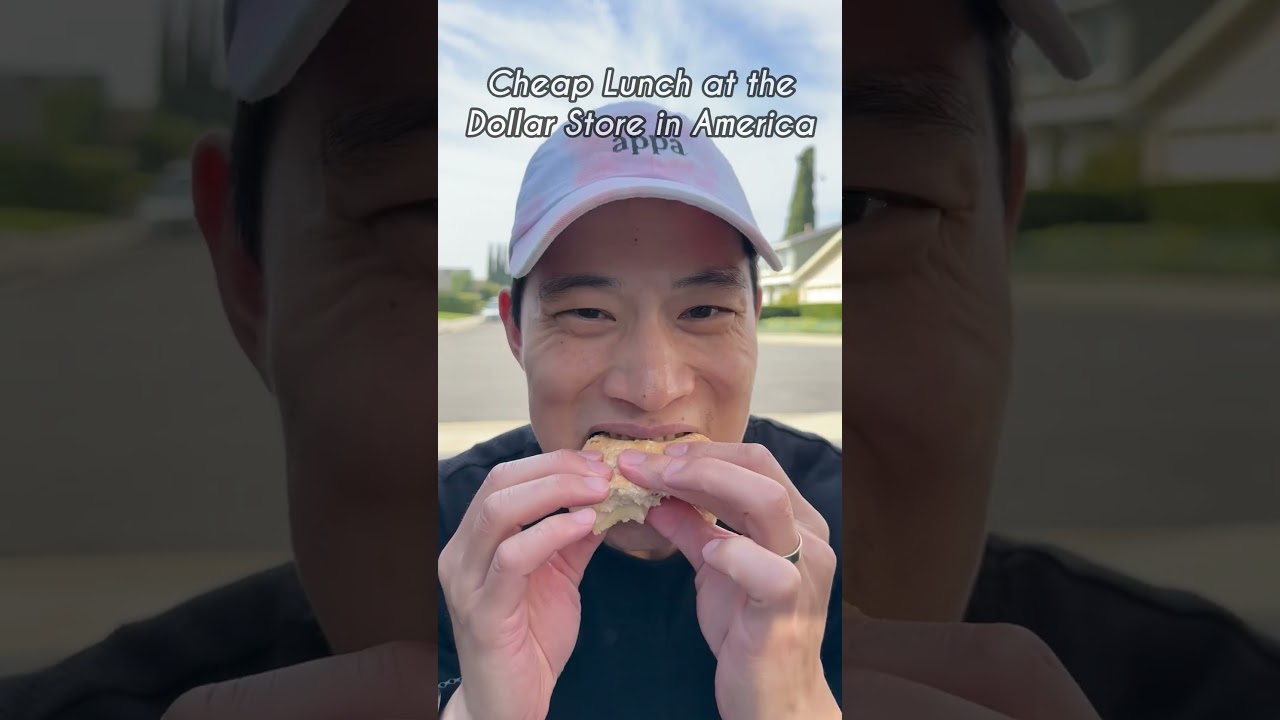 Cheap Lunch at the Dollar Store in America