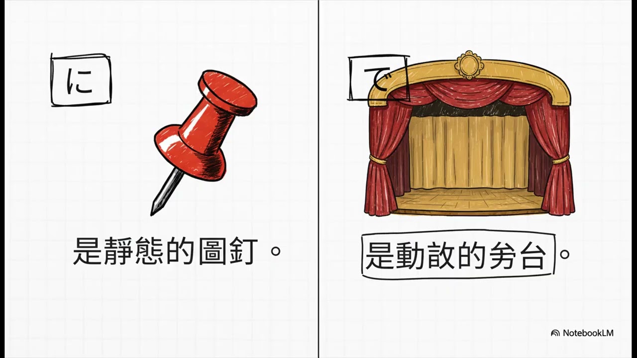 NotebookLM示例-解密日文文法-助詞與形容詞入門