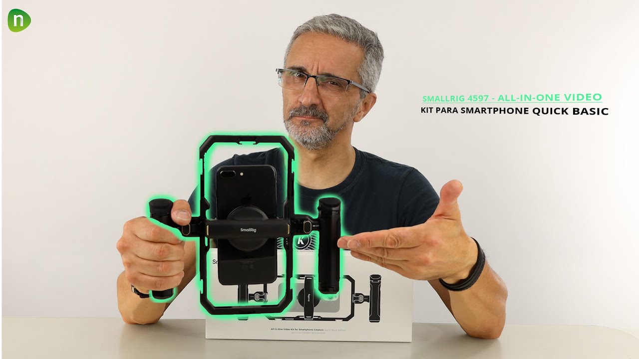 SmallRig 4597 - All-in-One Video Kit for Smartphone Creators