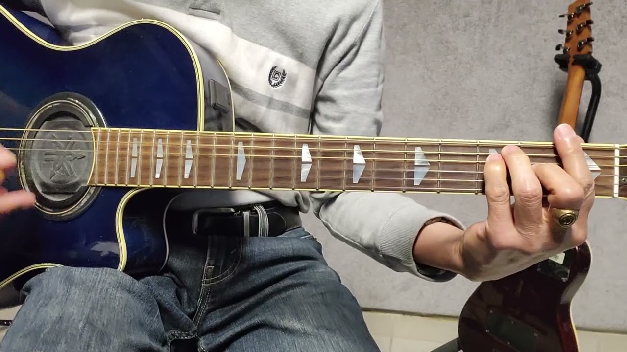 Así, Sandro, cover, como tocar en guitarra