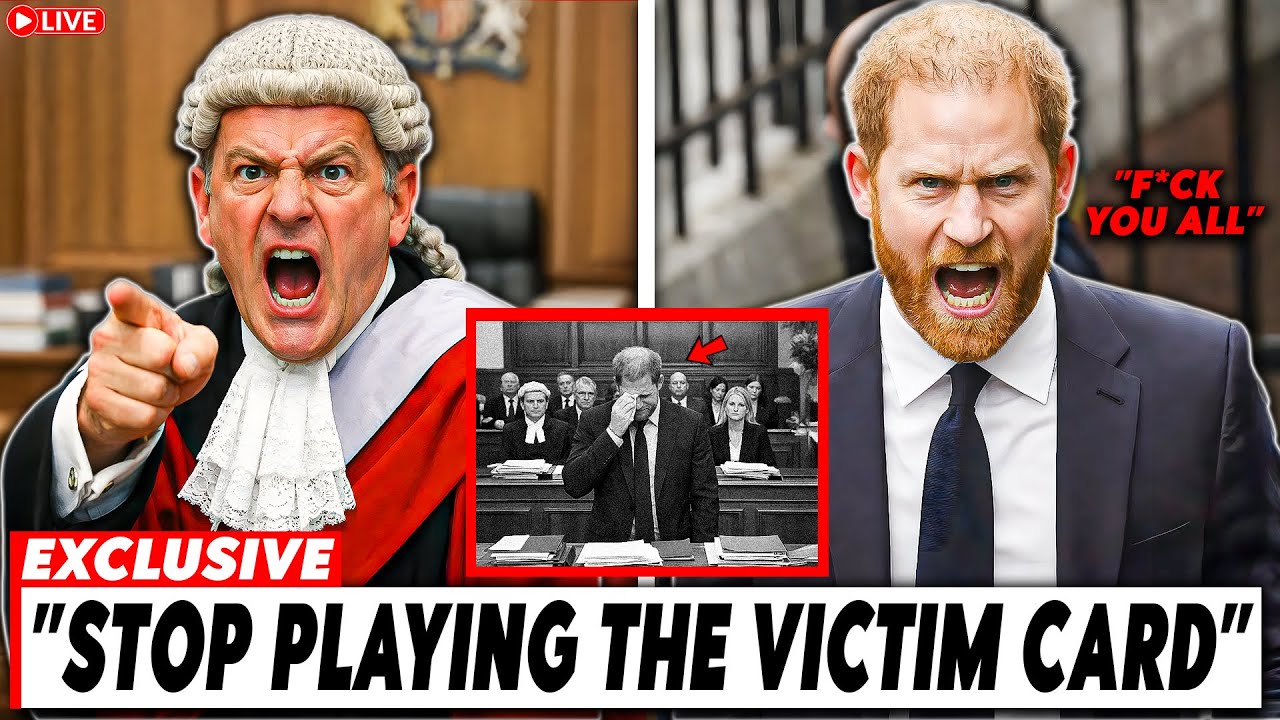 Harry GOES NUTS in Court &mdash; Judge Issues SHOCKING Warning as Legal Team QUITS!