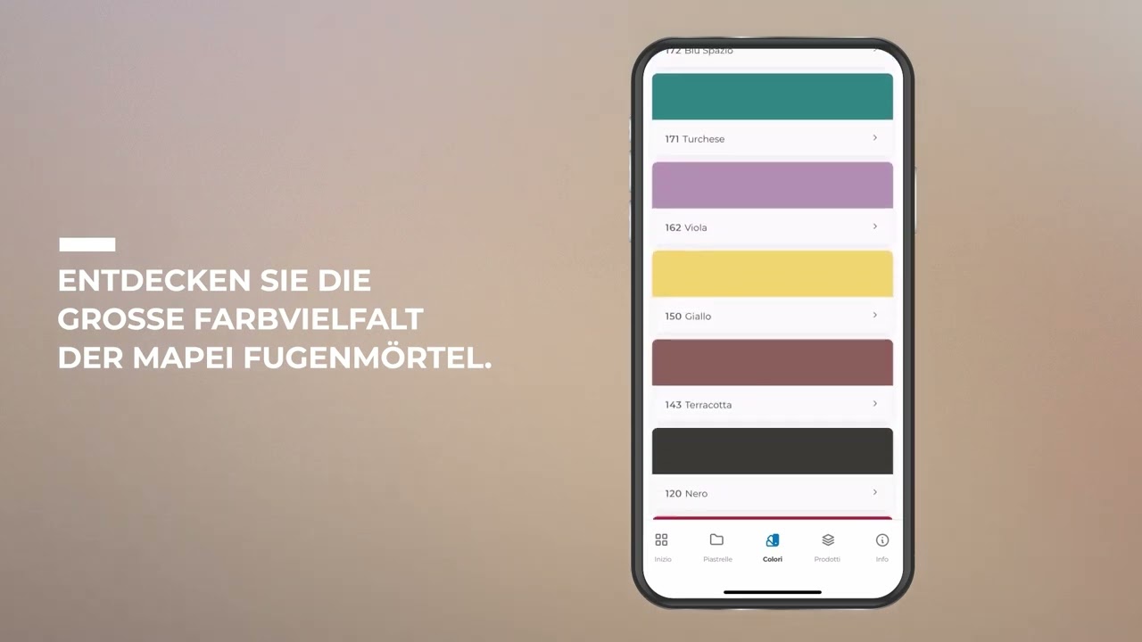 Mapei | App Fugenfarben &ndash; DE