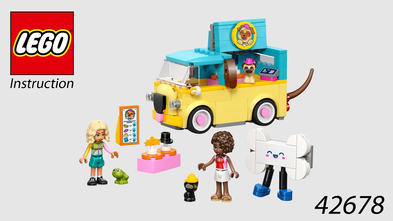 LEGO Instruction - Friends - 42678 - Pet Accessories Van