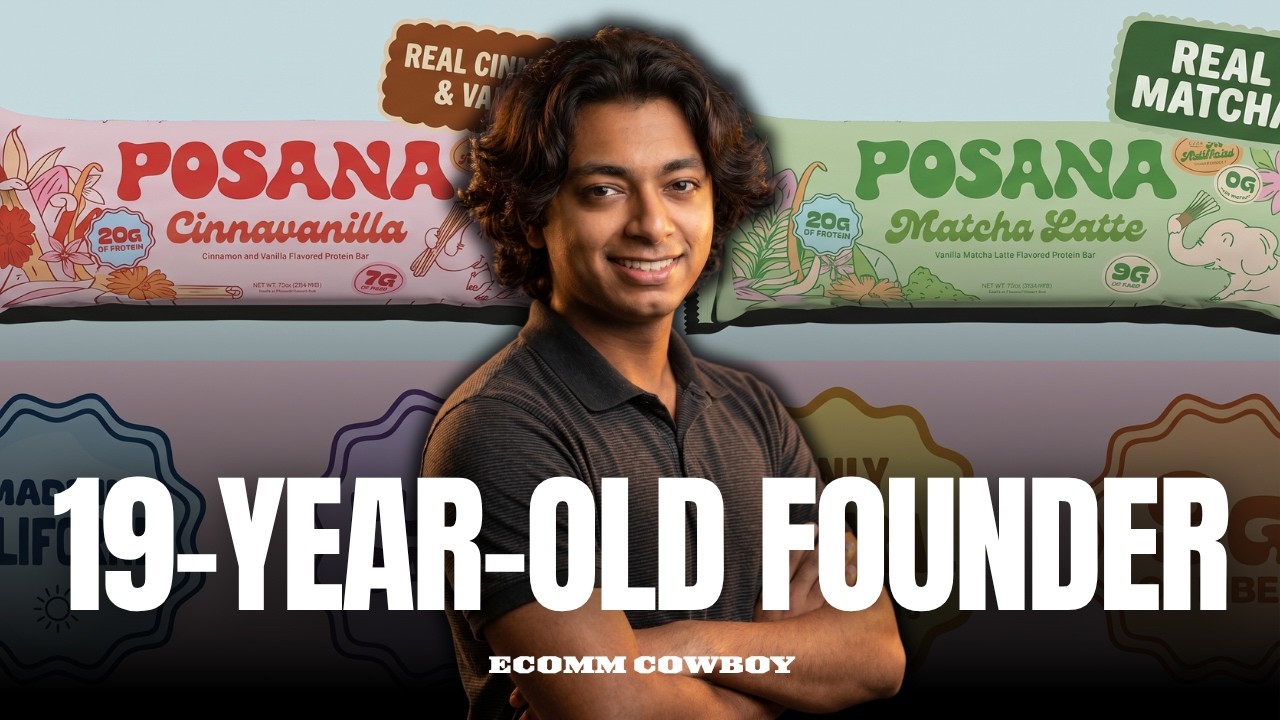 19-Year-Old Building a Better Protein Bar (And Why It&rsquo;s Already Winning) | Aditya Banerjee Interview