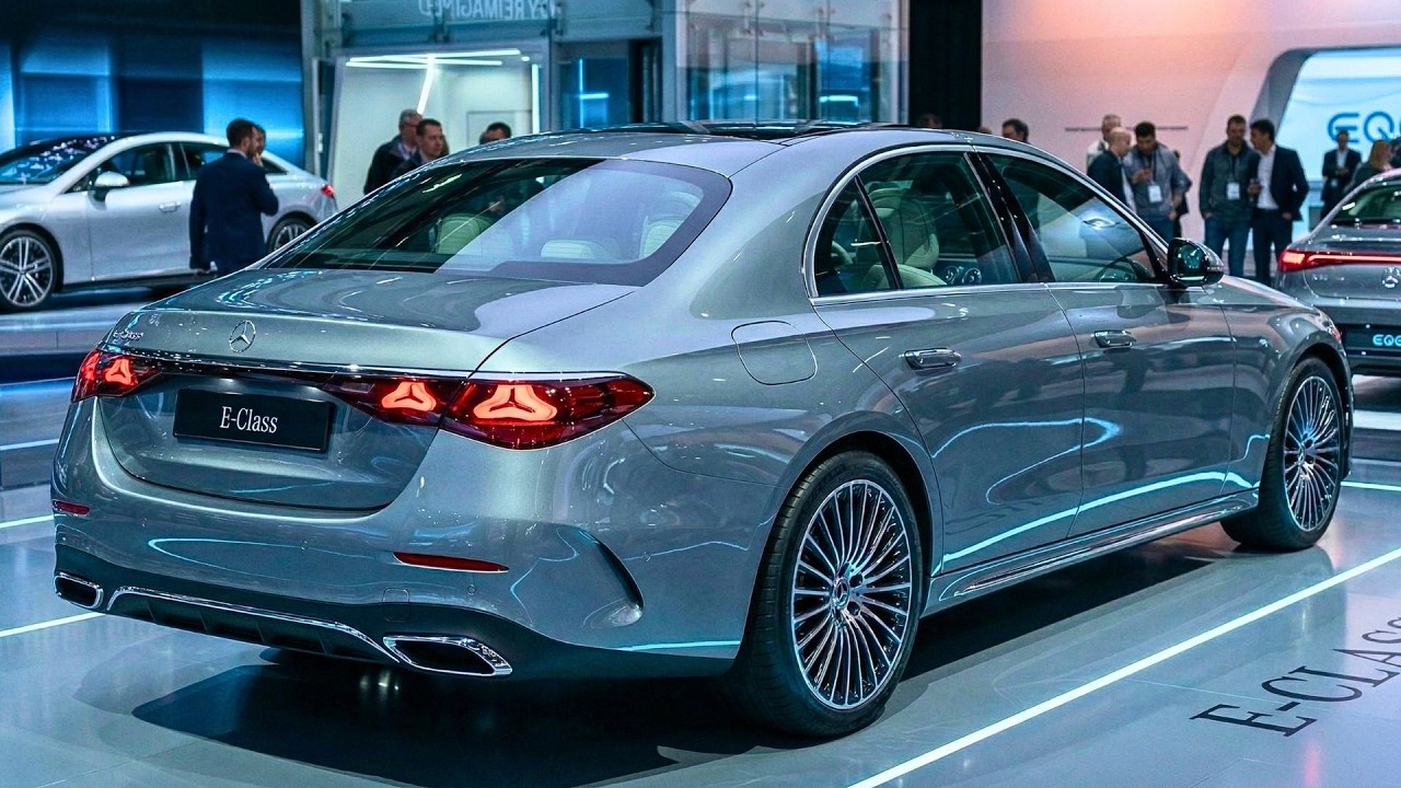 Mercedes выложился по полной! Mercedes E-класса 2027 года &mdash; это роскошный технологичный зверь!