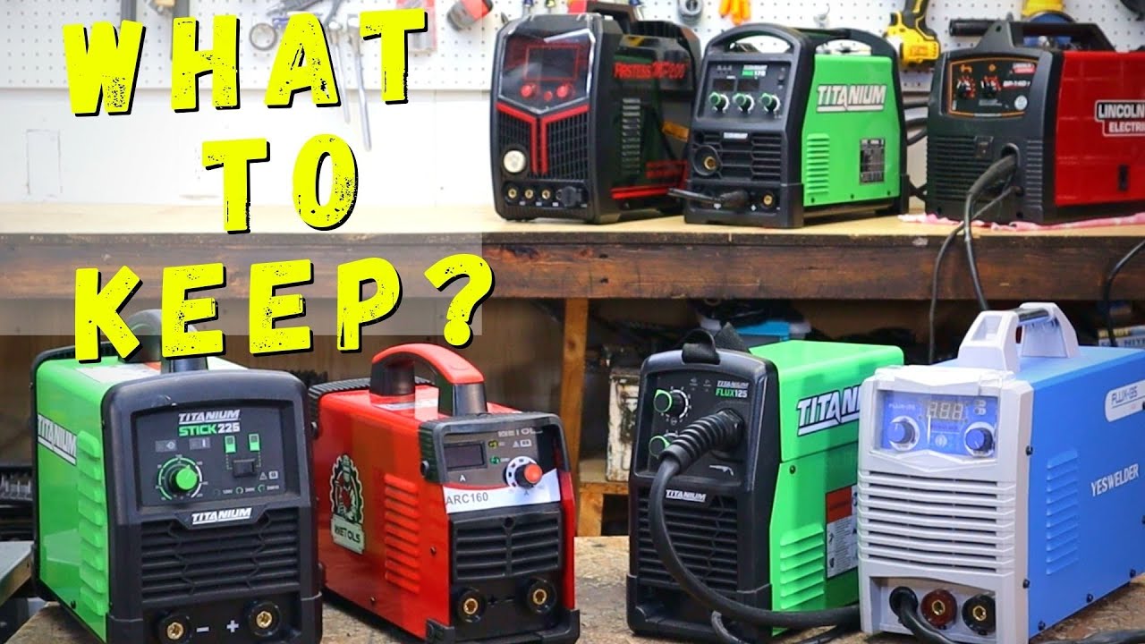 Miller, Lincoln, Harbor Freight Welder, YesWelder: Переход от 9 СВАРЩИКОВ к 3!