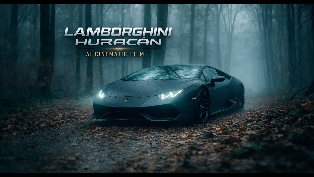 Lamborghini Huracán l Ai cinematic film