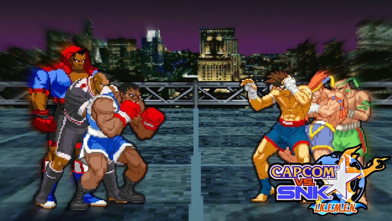 BOXING TEAM VS MUAY THAI TEAM CVS/POTS - CAPCOM Vs. SNK IKEMEN GO