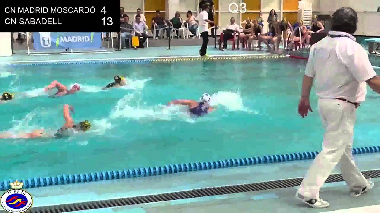 Resumen C.N. MADRID MOSCARDÓ - C.N. SABADELL ASTRALPOOL