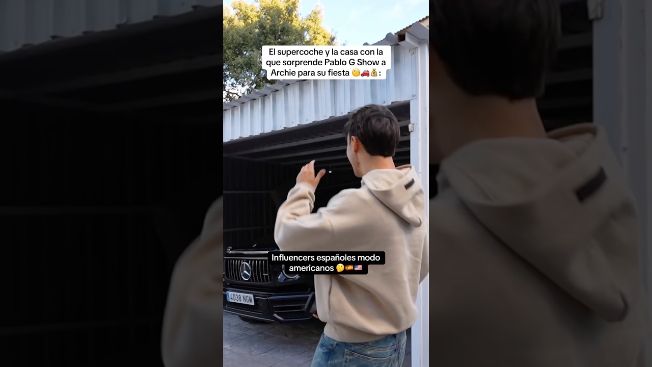 Pablo G Show sorprende con una G Wagon, y la casa para el evento de influencers 😳🚨