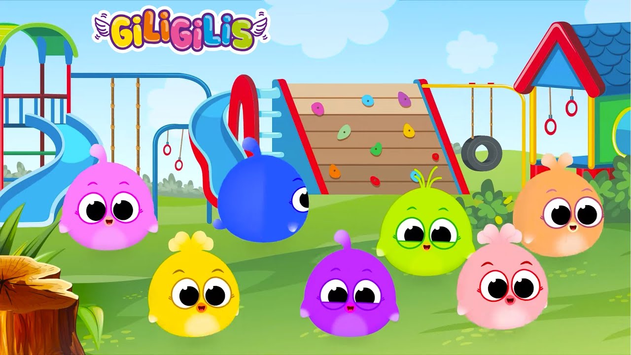 Colors Song 🌈 🎶 Learn Colors with Fun Animals | Top Kids Expert Picks Giligilis Learning Songs