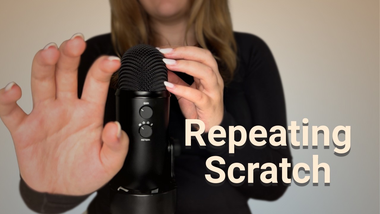 asmr invisible scratching (repeating scratch)