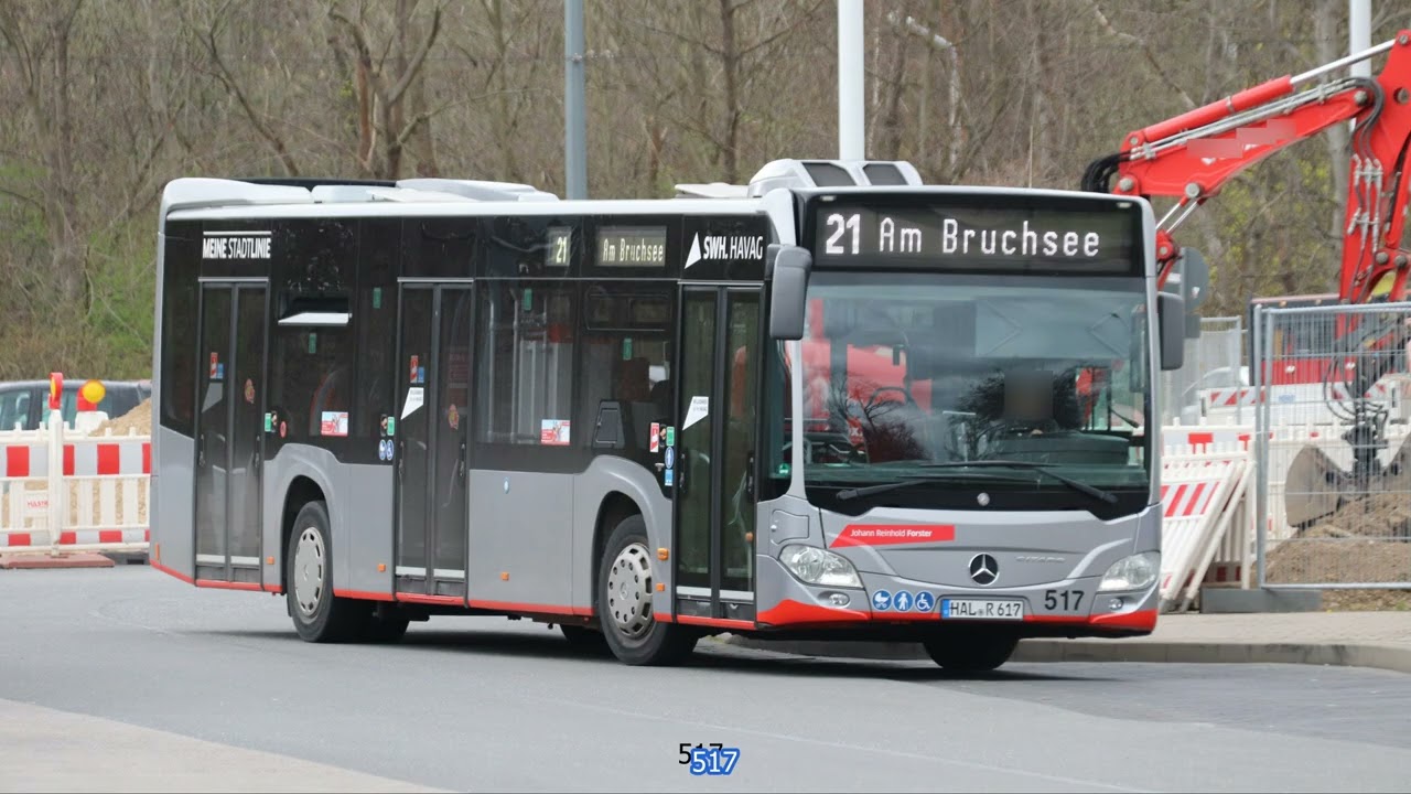 Halle (Saale) (Bus; Hallesche Verkehrs-AG (HAVAG)) (20220407) (Slide show)