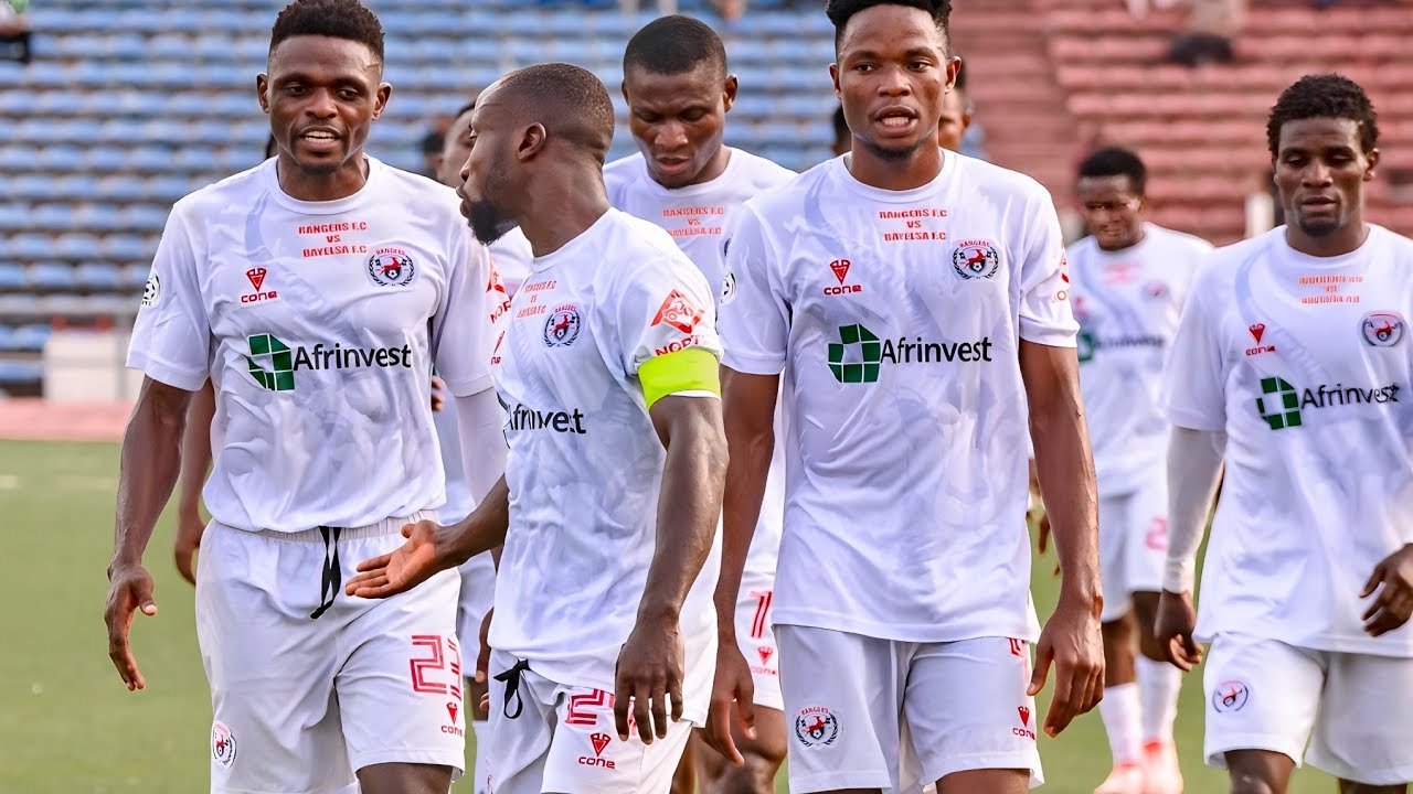 Rangers Int of Enugu vs Wikki Tourist of Bauchi;  Away Fans Encroach the Pitch