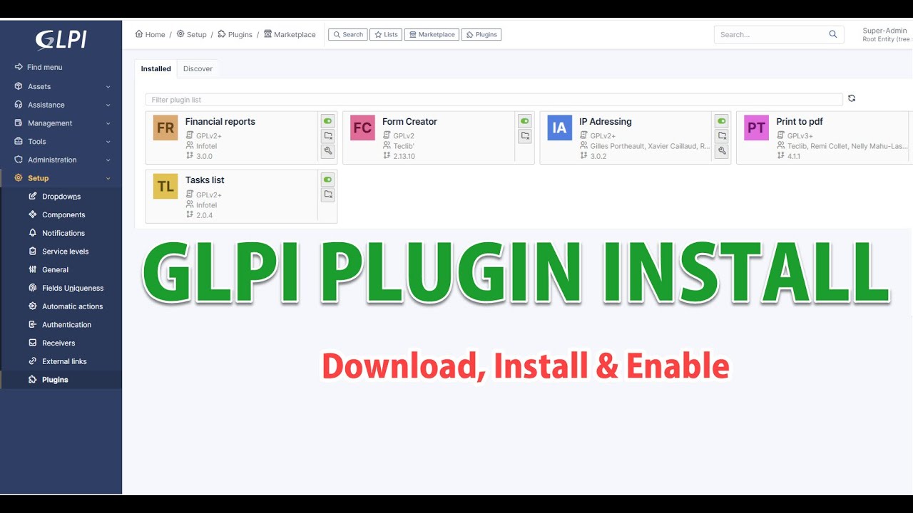 How to Install Plugins in GLPI &ndash; Step-by-Step Tutorial