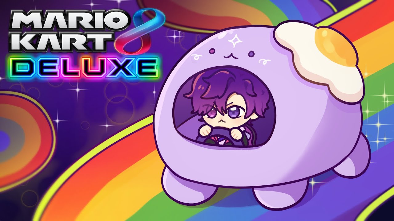 【MARIO KART 8】I'm gay and idk how to drive【NIJISANJI EN | Uki Violeta】