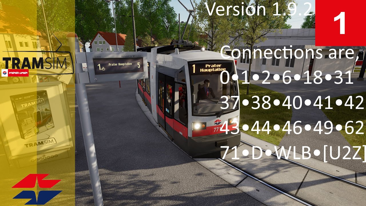 TramSim: Vienna - Linie 1 To Stefan-Fadinger-Platz