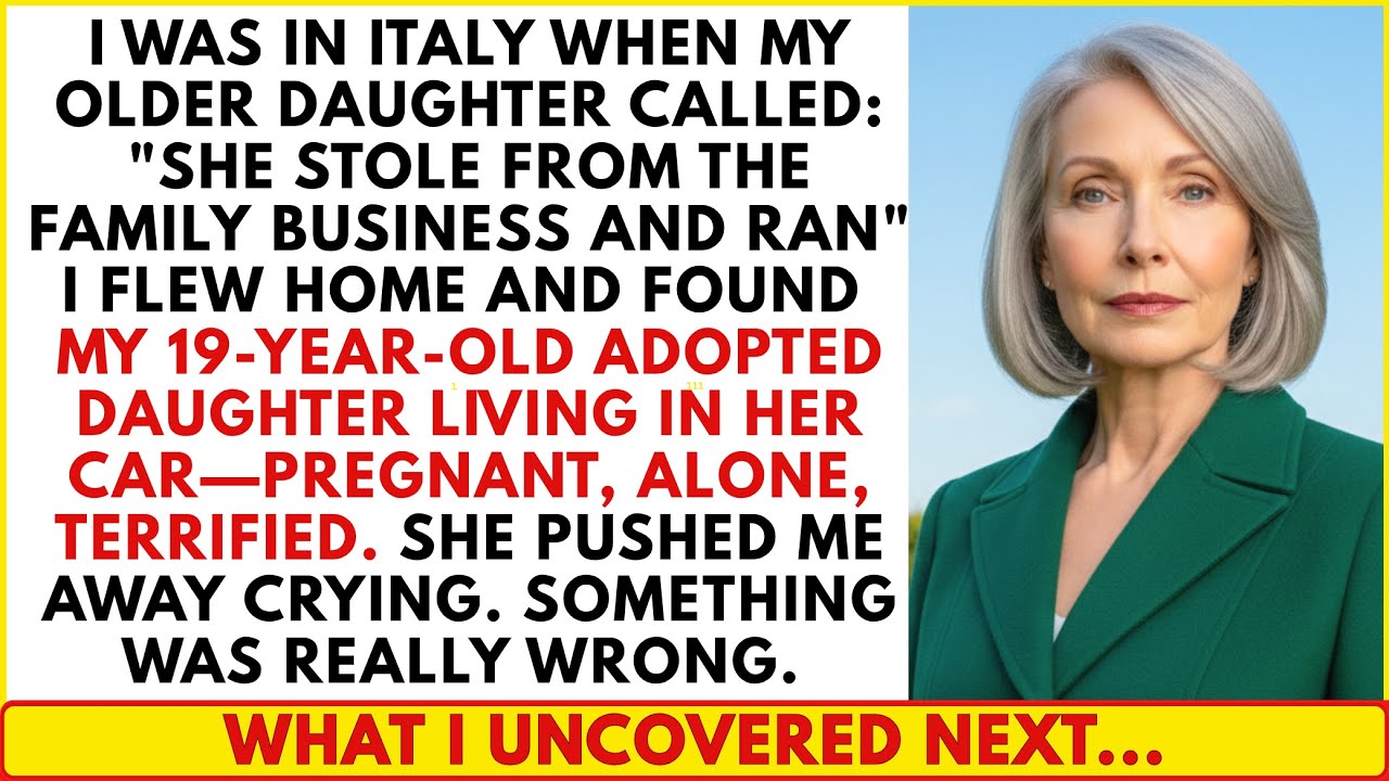 I Found My Adopted Daughter Pregnant Living in Her Car—She Was Terrified to See Me. Then I Found...