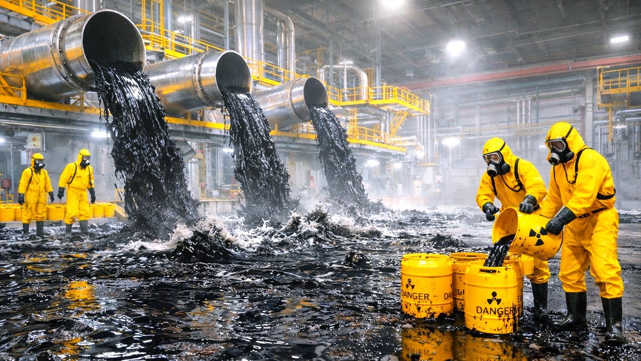 CUM se EXTRAGE PETROLUL 🛢️ | PROCESUL de RAFINĂRIE 🏭