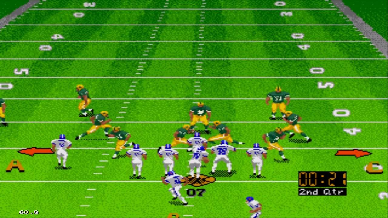 Madden NFL 98 Sega Genesis Gameplay HD