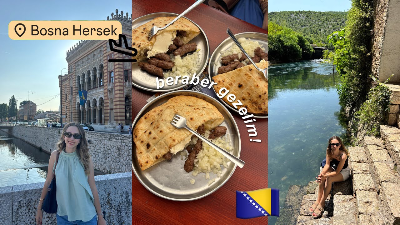 AİLECEK İLK YURT DIŞI TATİLİ! | Bosna-Hersek Gezi Rehberi, Yiyelim ve Yiyelim🍴
