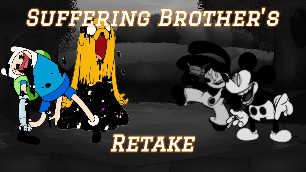Suffering Brother's COVER | Suffering Siblings Lem0dy RETAKE | Finn & Jake vs WI Mickey & WI Oswald