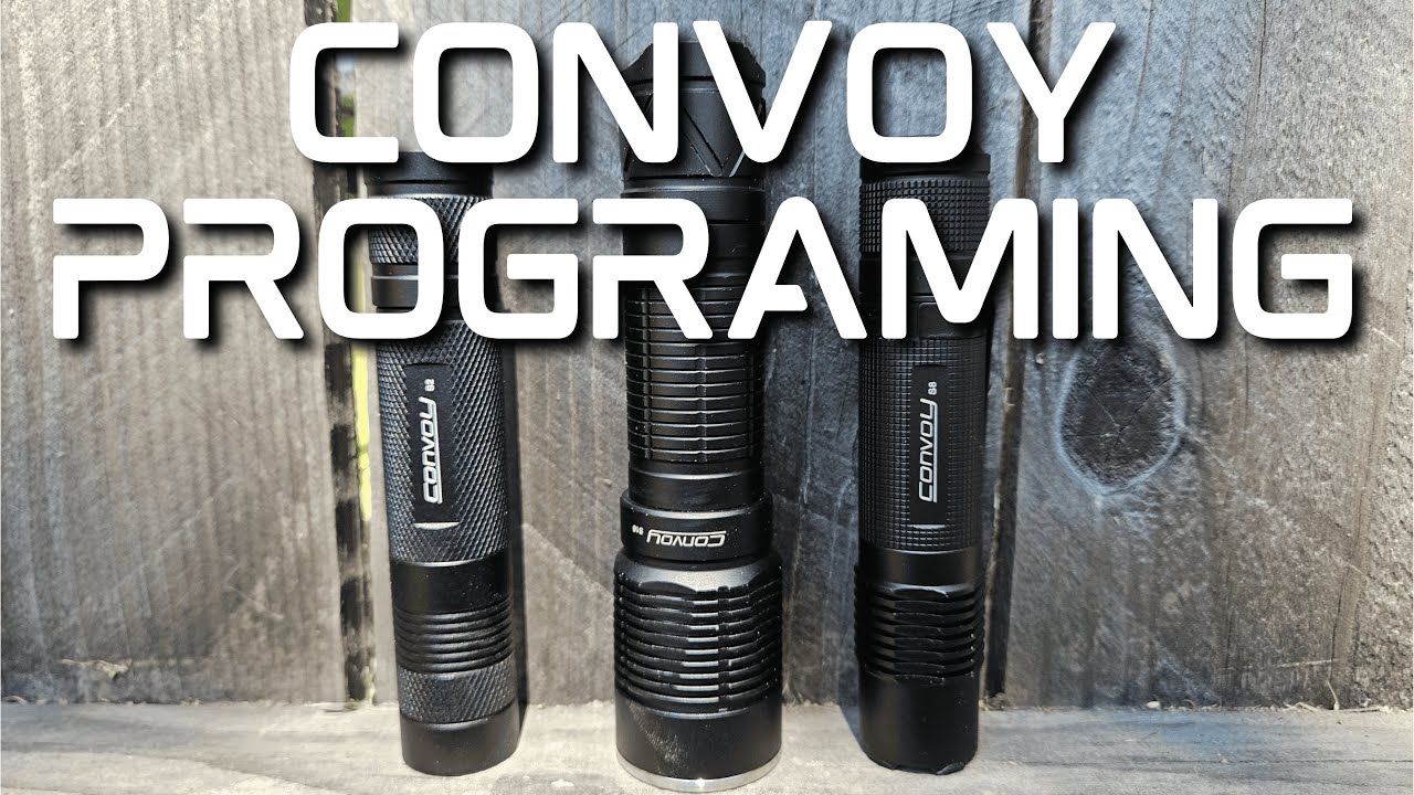 Как запрограммировать фонарик Convoy
