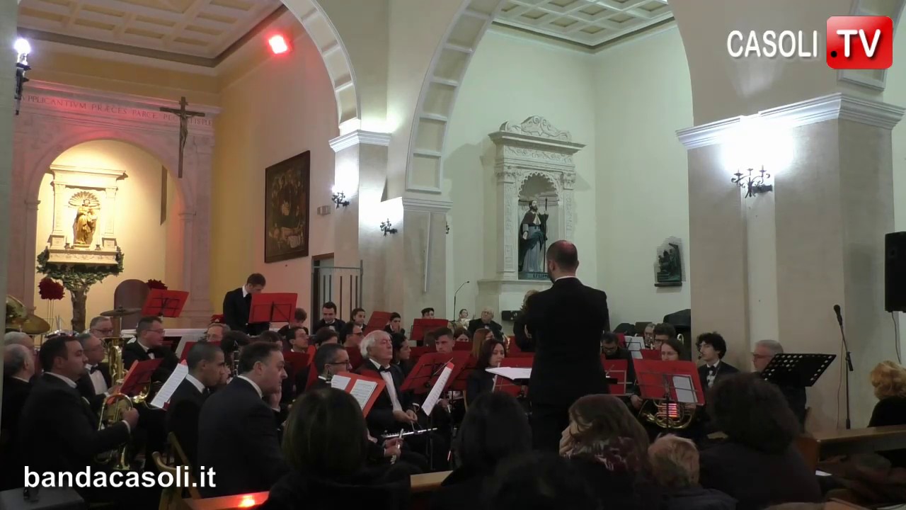 CONCERTO AUGURALE DI SANTO STEFANO 2019 - BANDA DI CASOLI (CH)