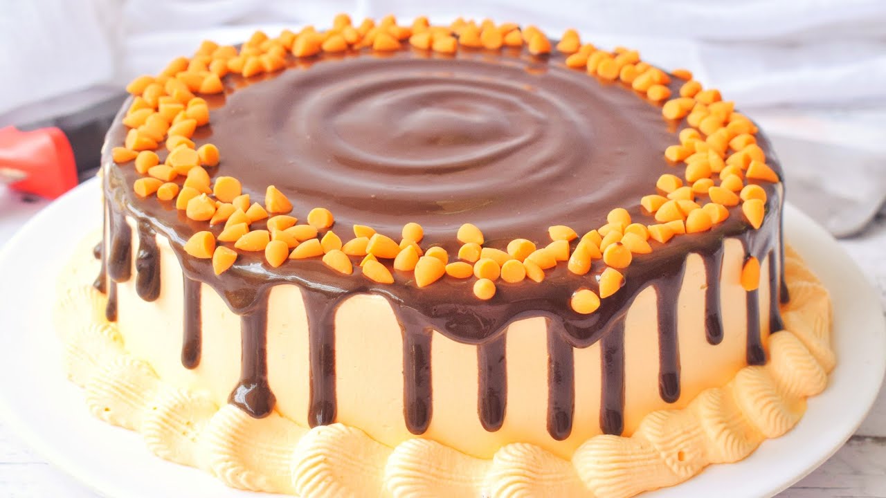 Eggless Chocolate Orange Cake Recipe