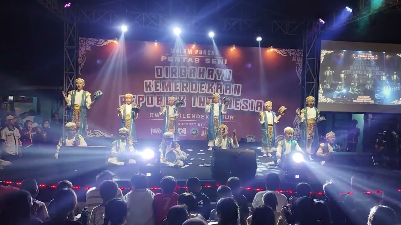 Marawis Maung Bodas Acara Undangan Malam puncak di wilayah Cilendek Timur RW 04 #kotabogor #marawis