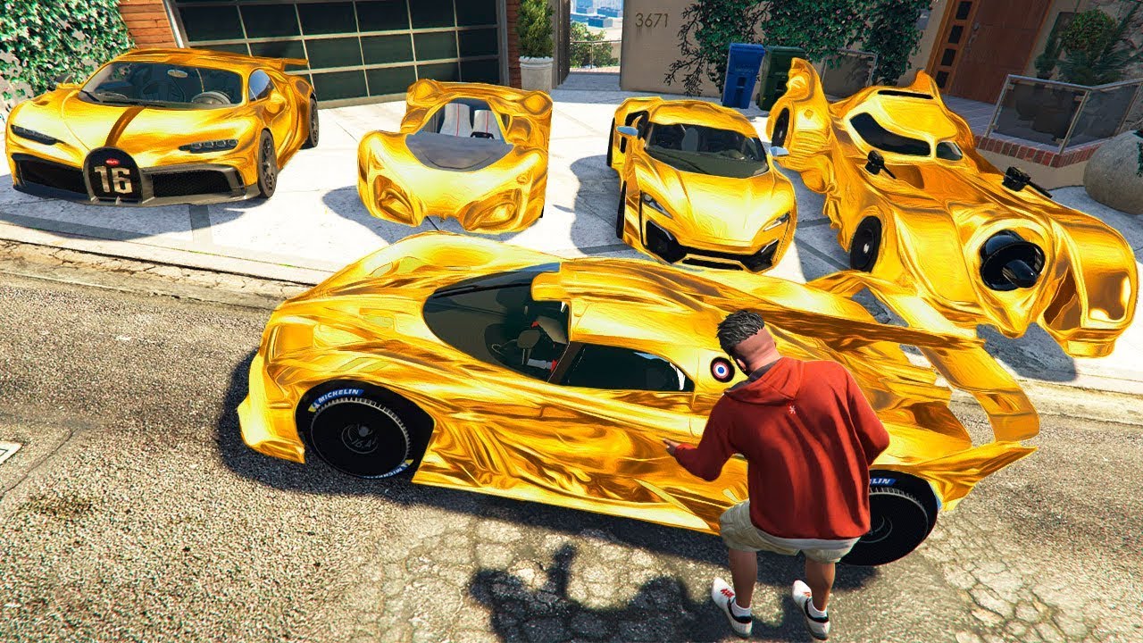 Tôi Đã Đánh Cắp Mọi Xe Hơi Trên Thế Giới Trong GTA 5