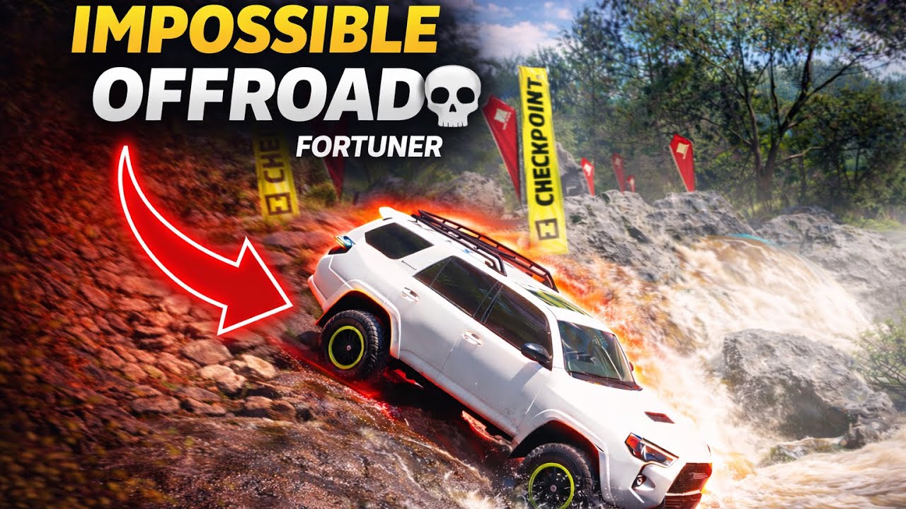 Fortuner vs IMPOSSIBLE Offroad 😈 | Can It Survive This Jungle? 