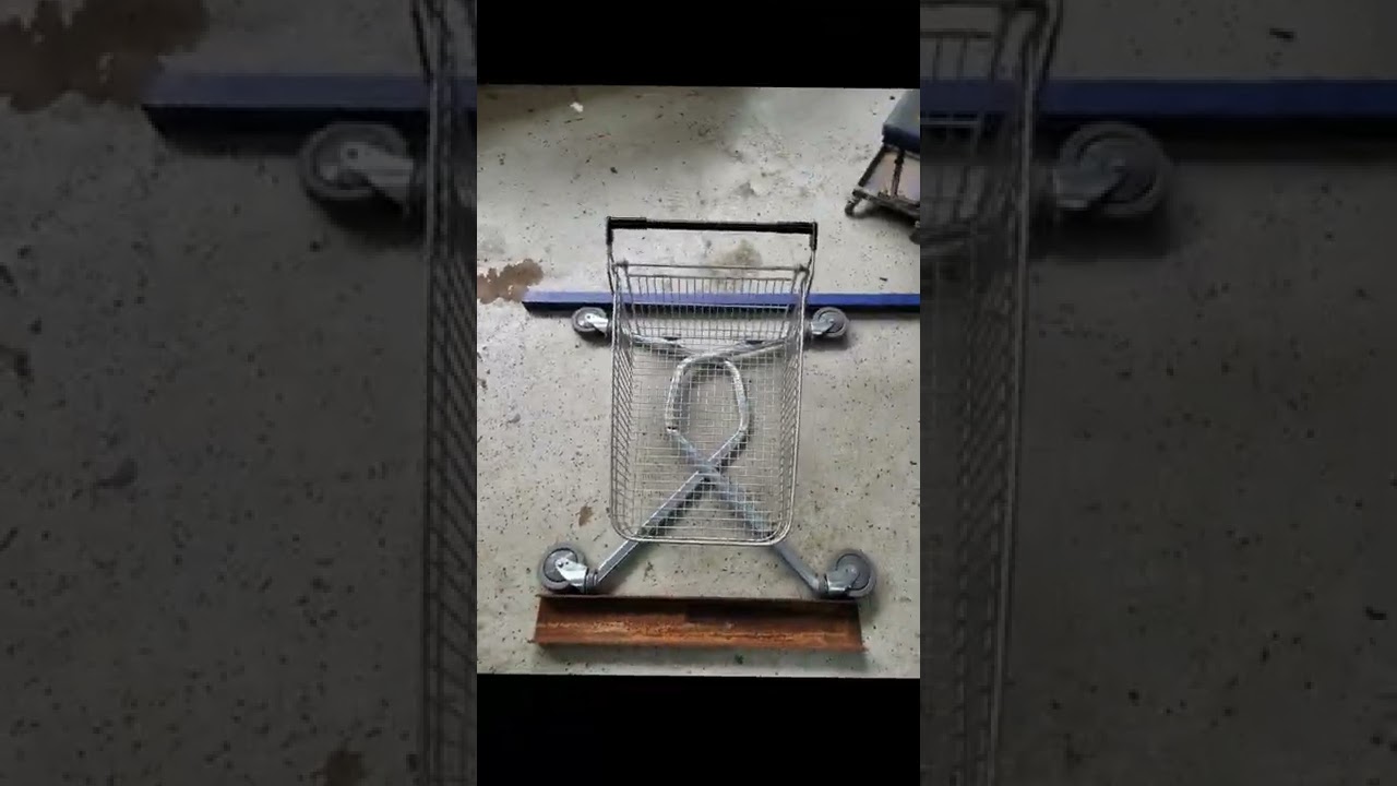 JDM slammed shopping cart part 1 #jdm #slammed #shoppingcart