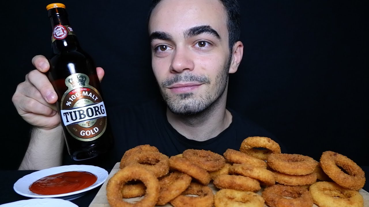 АСМР |🍻ПИВО И ЛУКОВОЕ КОЛЬЦО   МУКБАНГ | Мукбанг АСМР