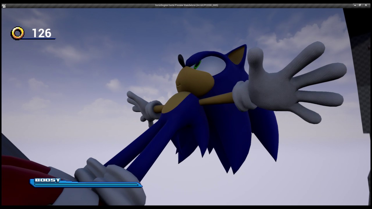 Sonic Engine Made (Unreal Engine 4) Prototype