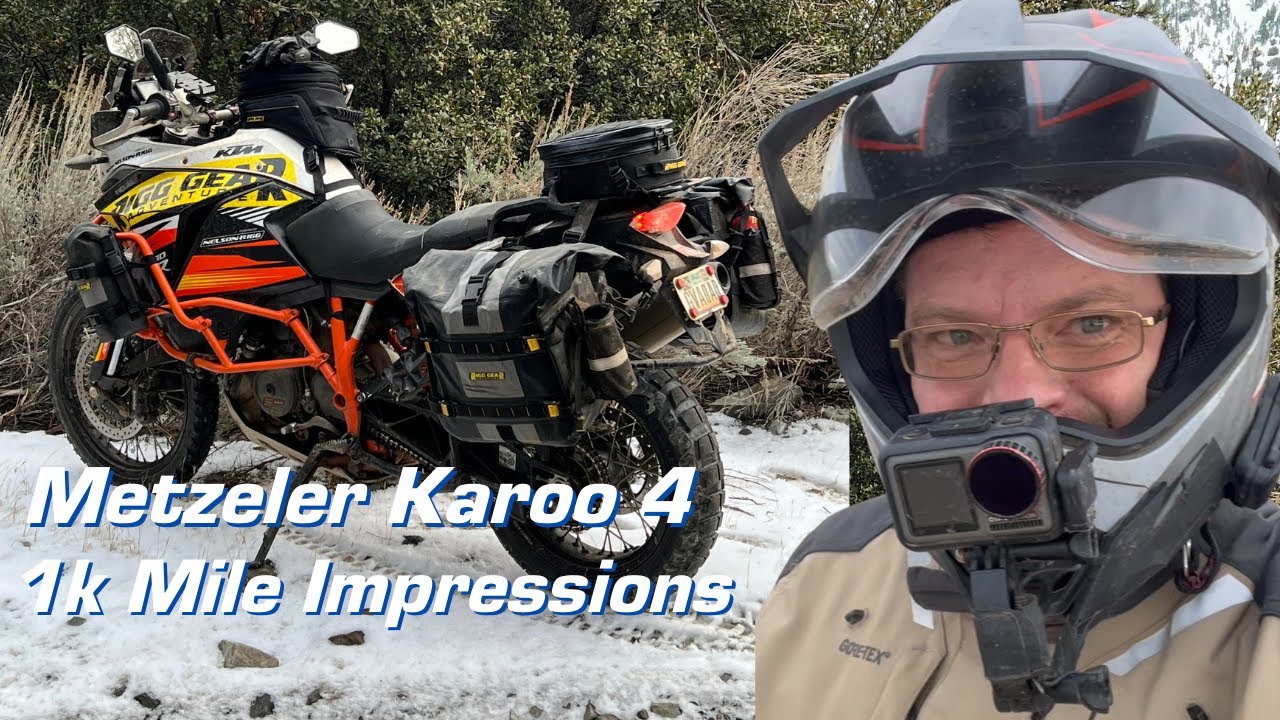 Metzeler Karoo 4: первая поездка и впечатления от пробега в 1000 миль