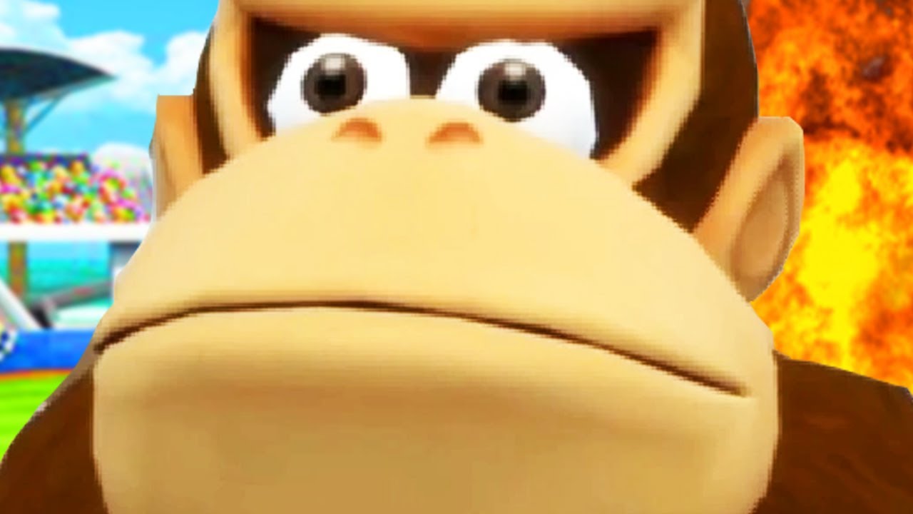 .0000001% chance of this happening in Mario Super Sluggers