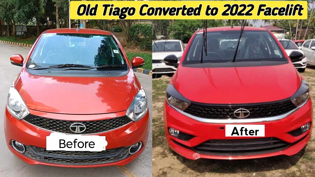 Old Tiago Converted To New 2022 Facelift 😮 || Modified tiago