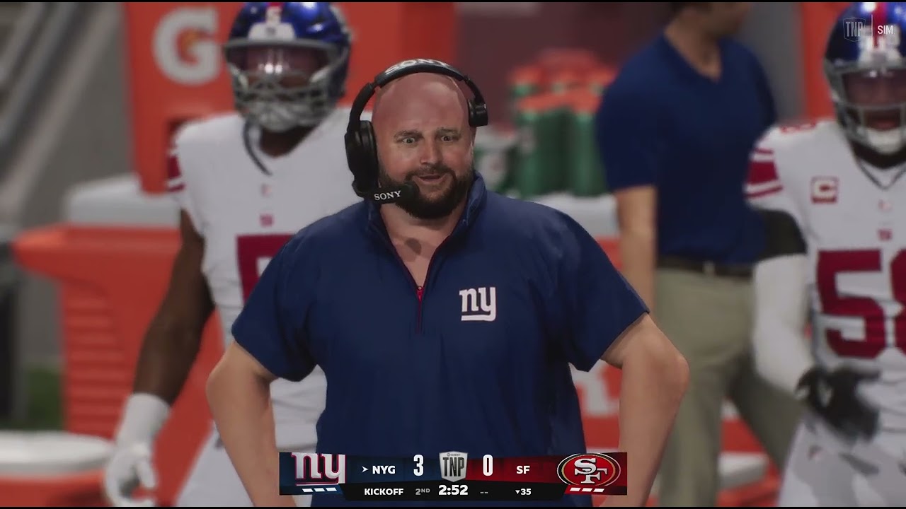 NY Giants vs San Francisco 49ers|TNF|Madden NFL 26