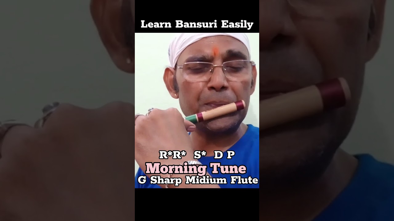 Morning Tune #Beginners #Tutorial #Notes #flute #anjaniflute
