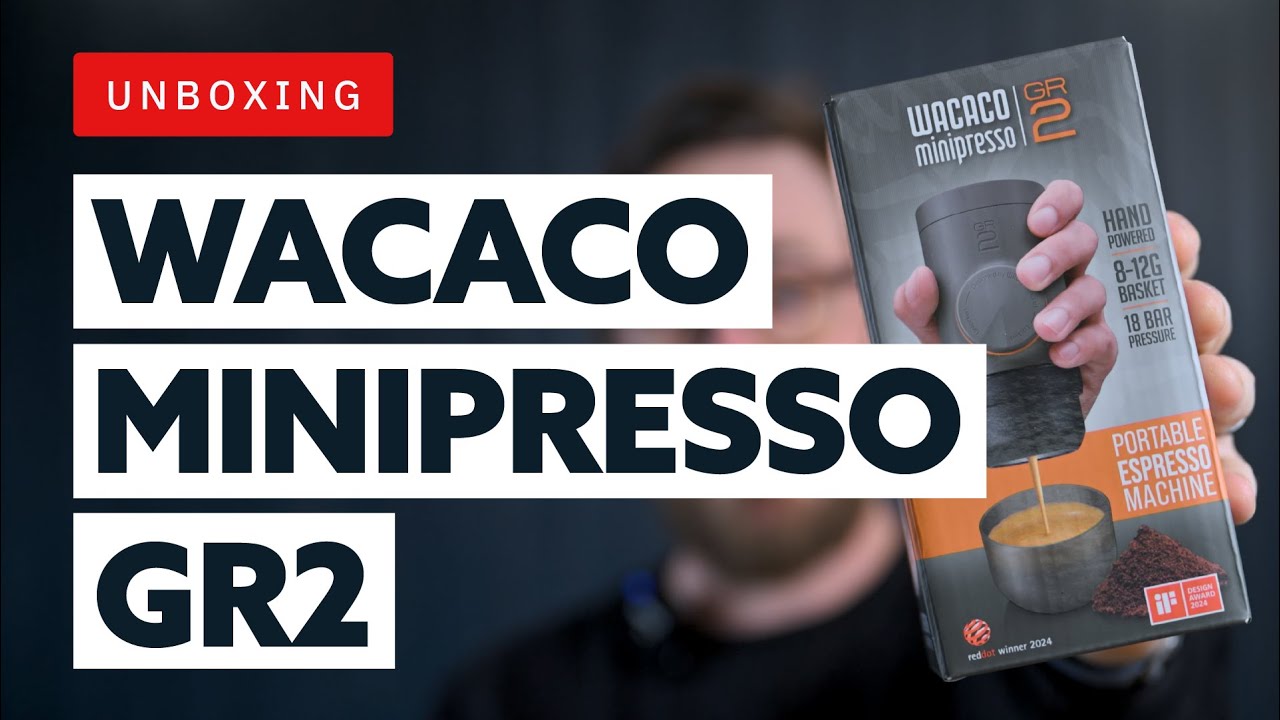 Wacaco Minipresso GR2 Unboxing & First Espresso – Perfect for Adventures? ☕🏕️